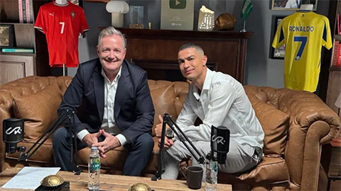 'Tình trai kỳ lạ' giữa Morgan và Ronaldo 