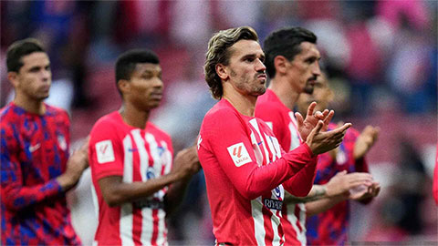 Atletico 'còng lưng' vì khoản nợ khổng lồ