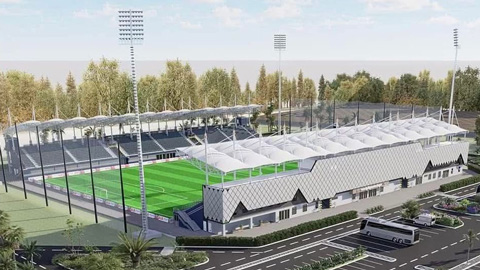 Cận cảnh thiết kế sân vận động 4,4 triệu USD của Campuchia 